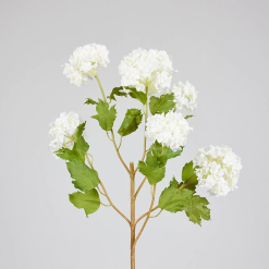 Faux Snowball Flower